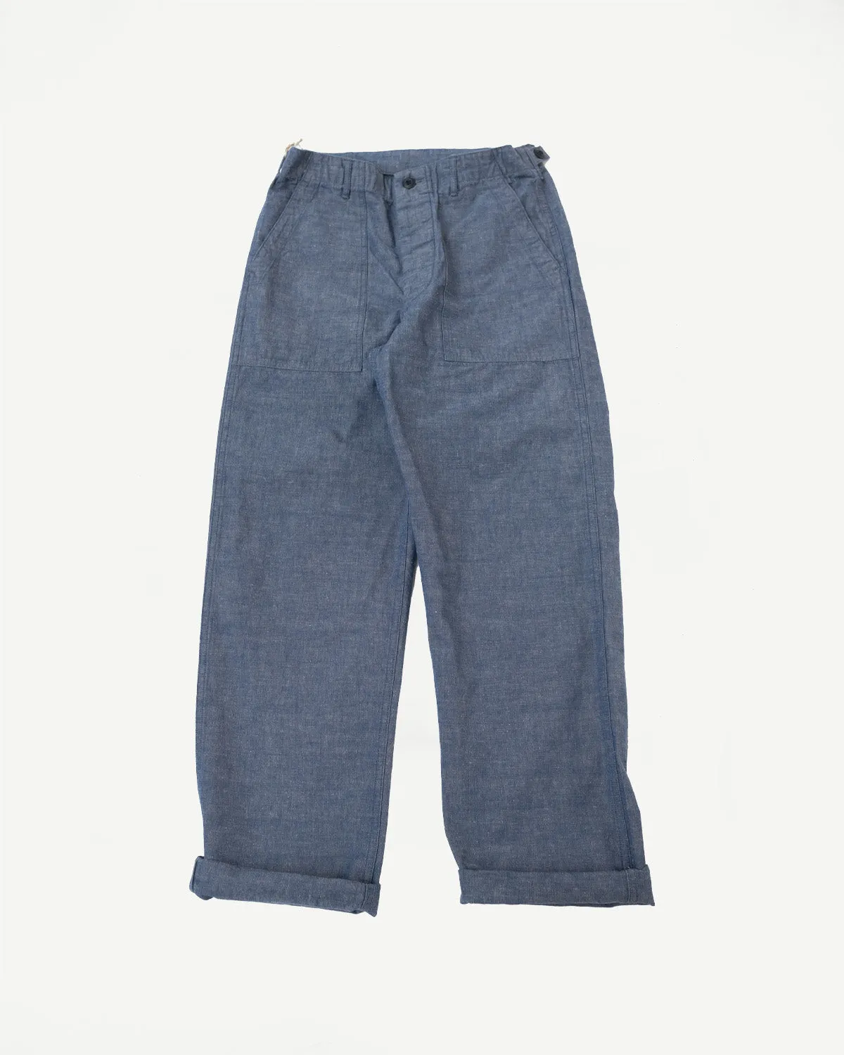01-5002-34 - Fatigue Pants Chambray - Standard Fit - Grape