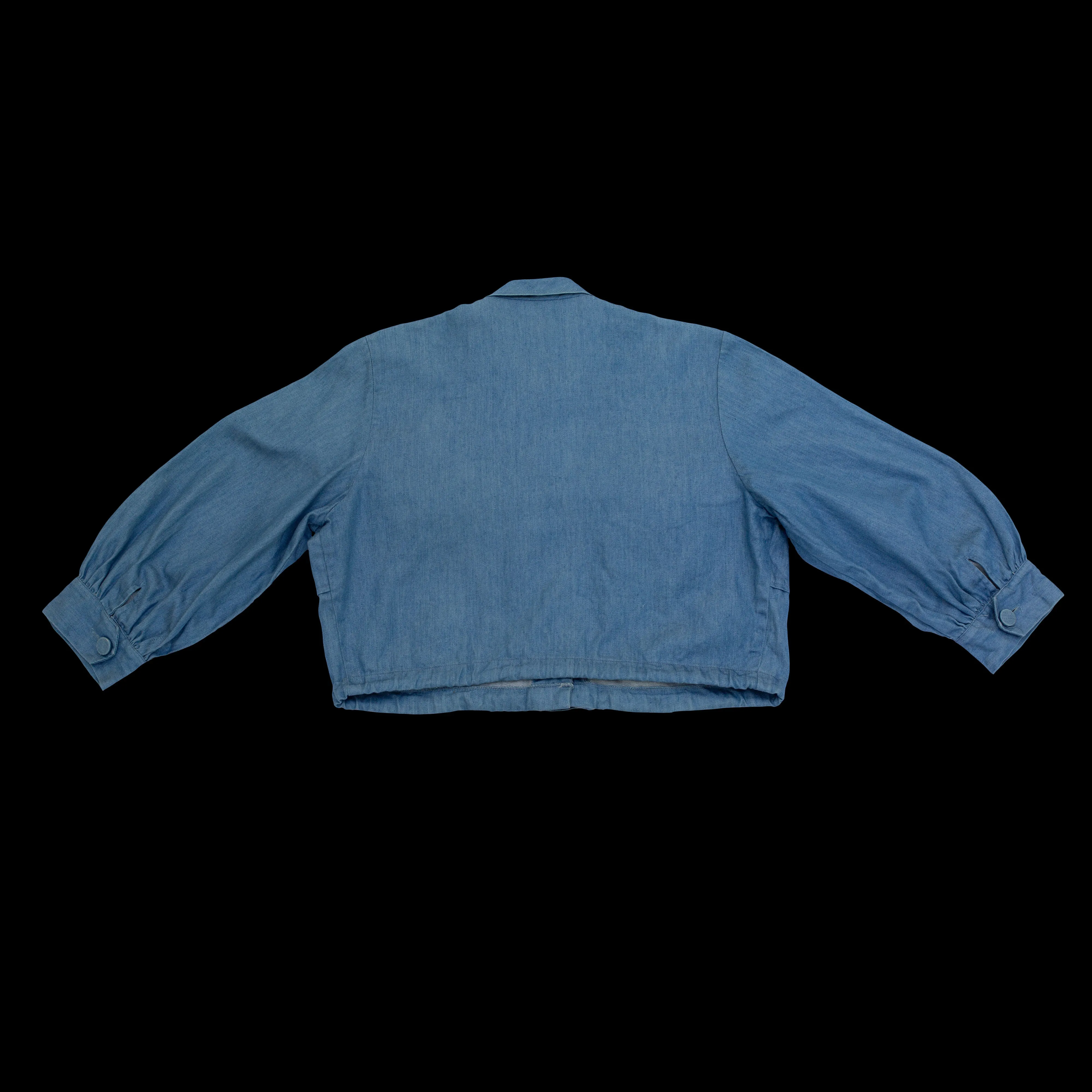 1950s Chambray Rhinestone Studded Set