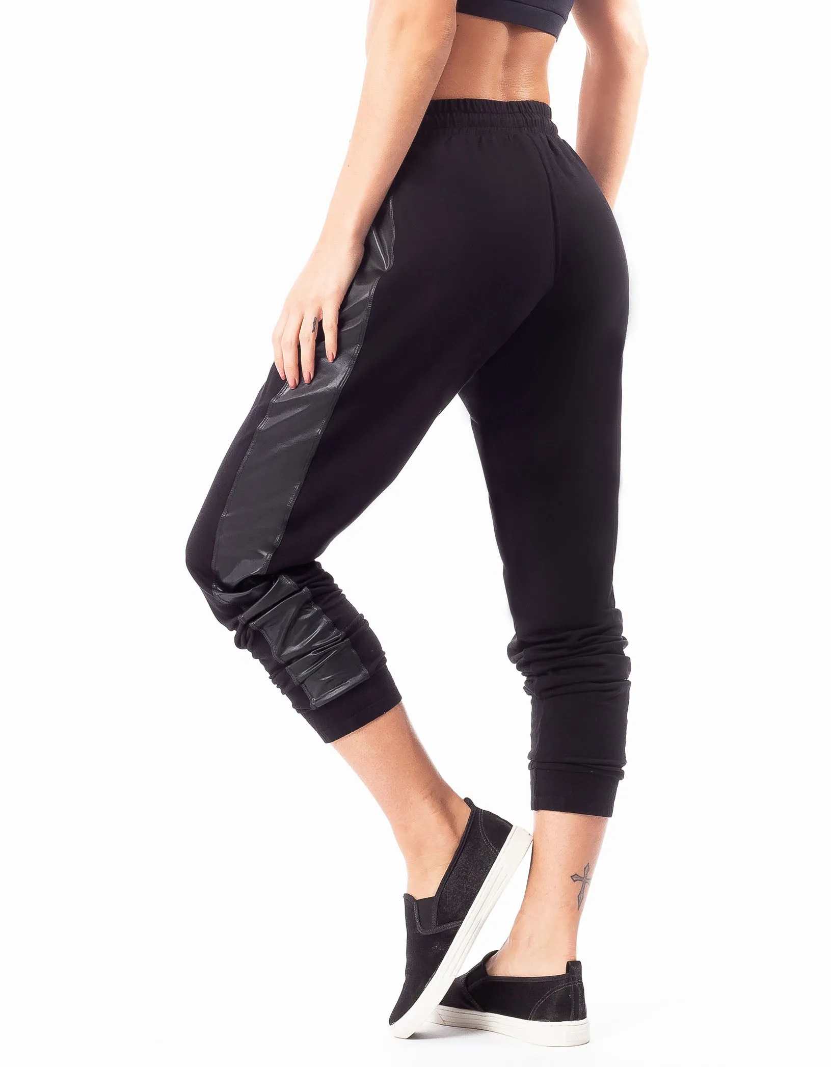 3/4 Dance Pants - Black