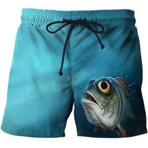 3D Fishing Shorts Big Eye