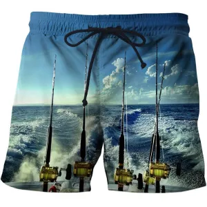 3D Fishing Shorts Game Reels
