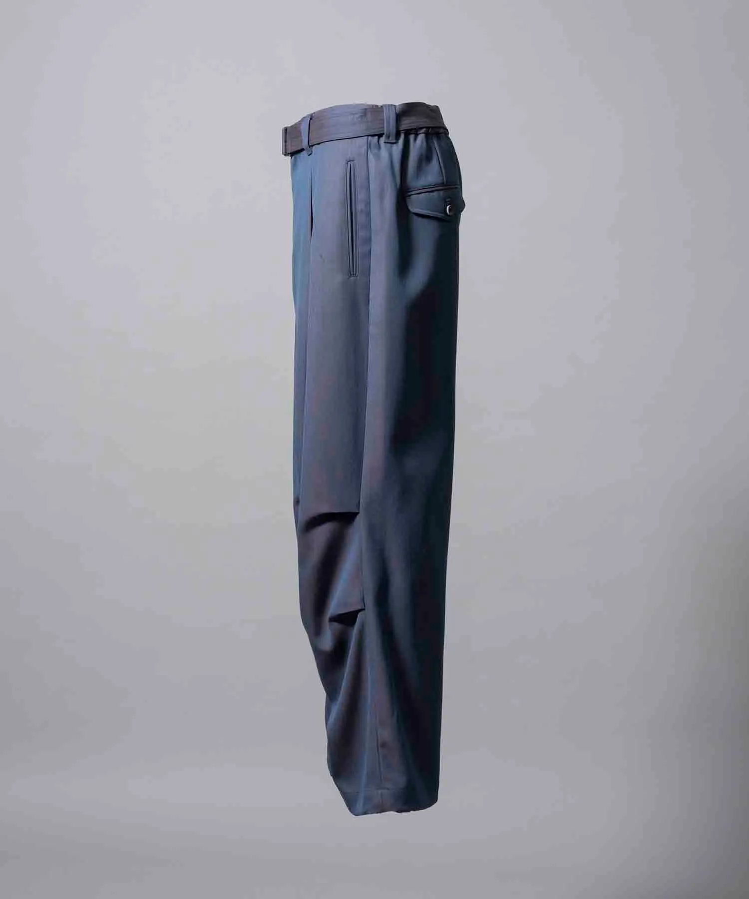 4 Colors Chambray Washable Wool Prime-Wide Snow Pants