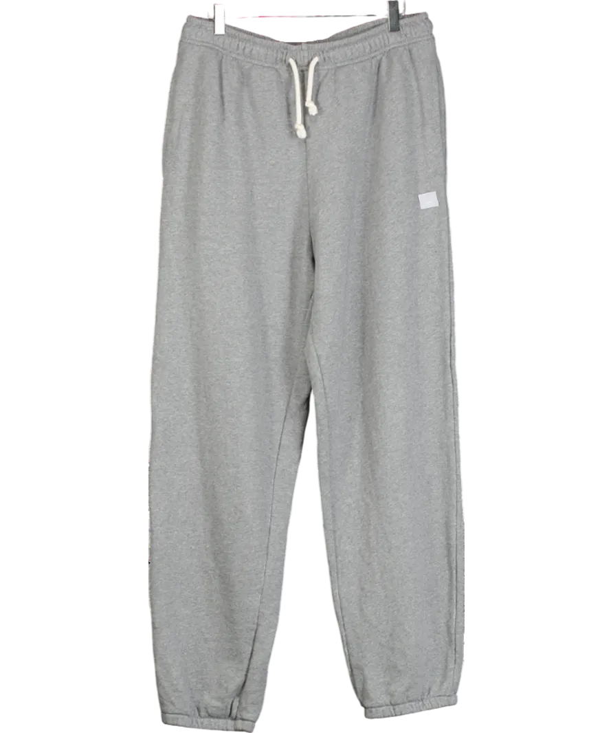 Acne Studios Grey Melange Drawstring Sweatpants UK M