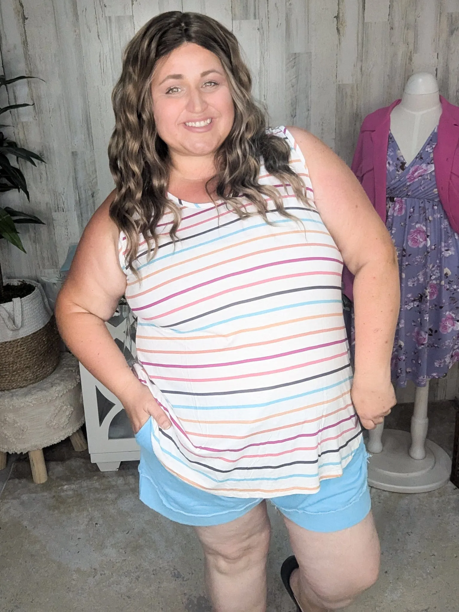 Adalyn Vintage Wash Sweatshirt Shorts (5 colors!)