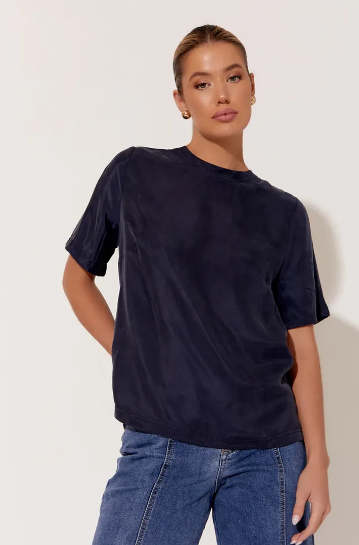 AJD-1454NAVY ARDEN TOP