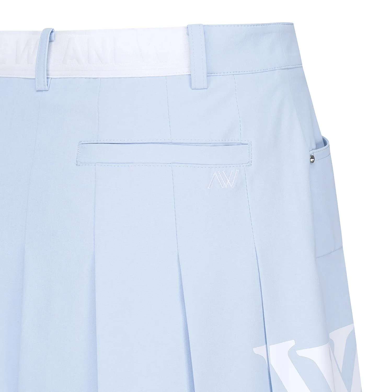 ANEW Golf Big Logo Pleats Skirt