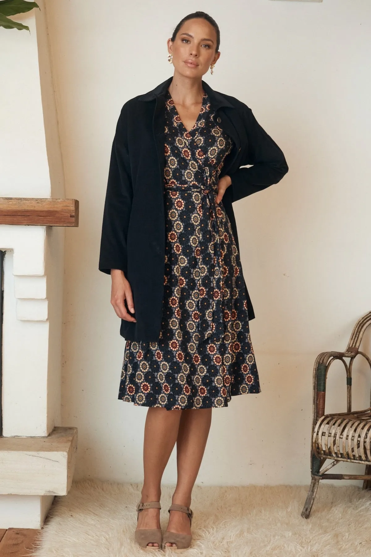 Audrey Wrap Dress - Bindi