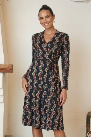 Audrey Wrap Dress - Bindi