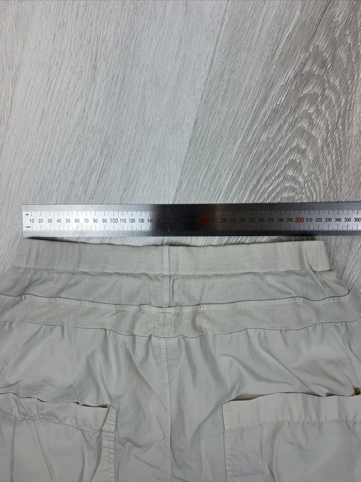 Bassike Womens Beige Jogger Pants Size Small