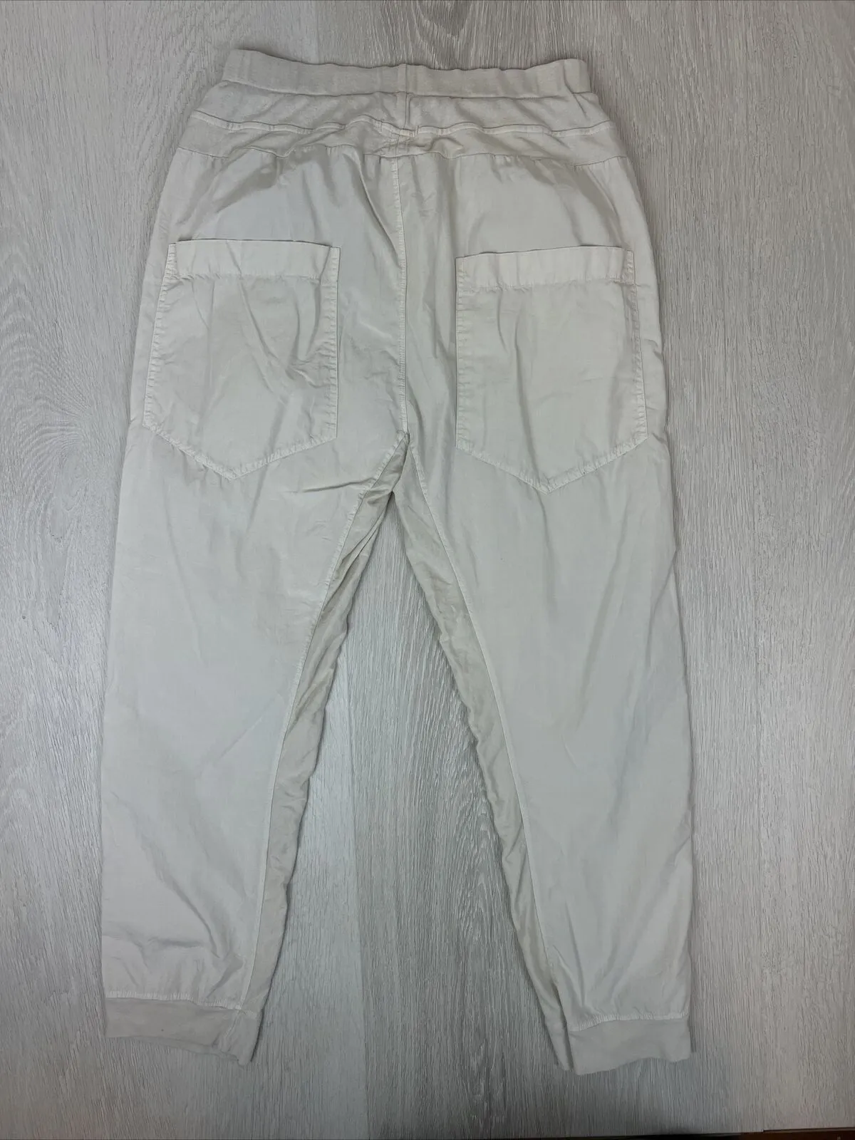 Bassike Womens Beige Jogger Pants Size Small