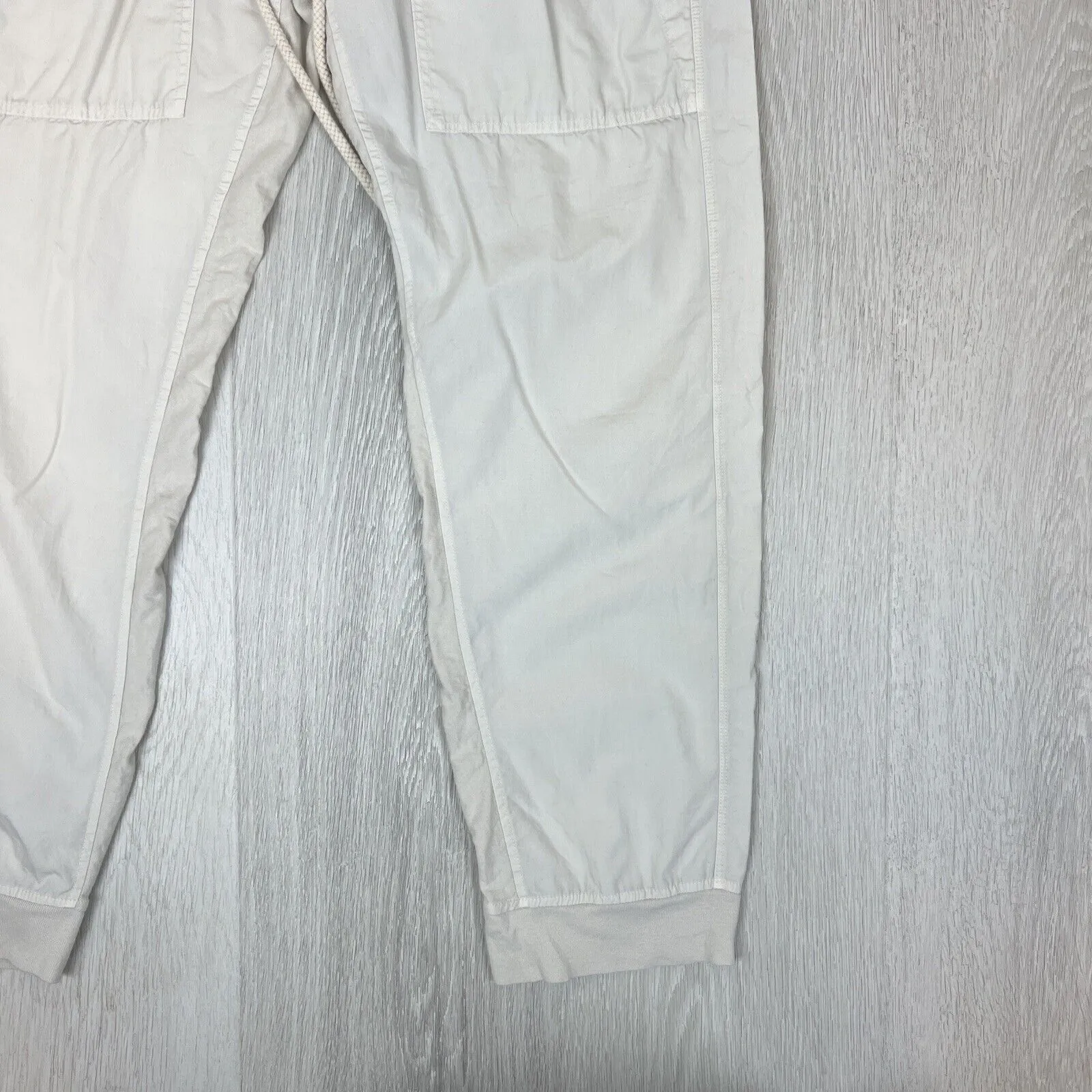 Bassike Womens Beige Jogger Pants Size Small