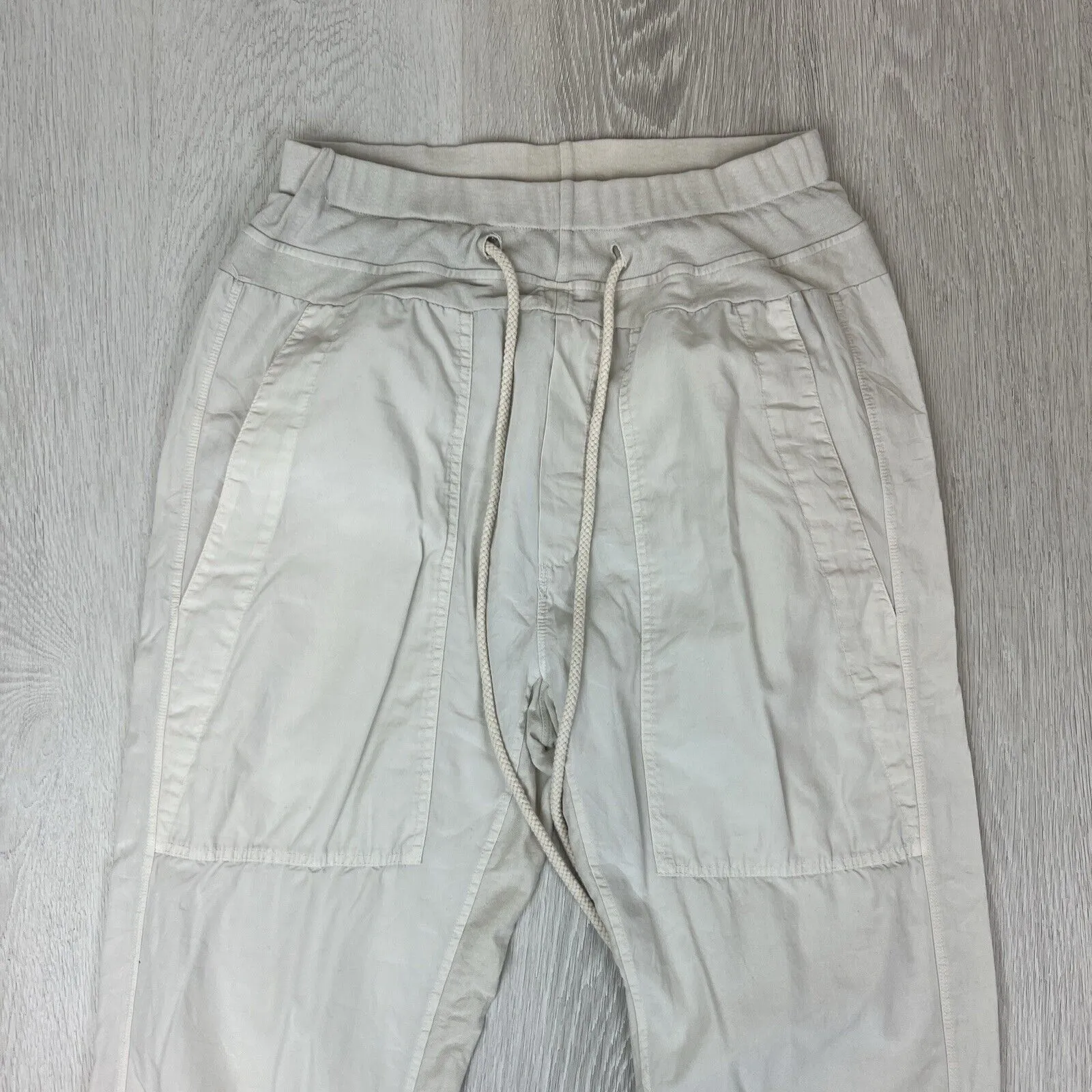 Bassike Womens Beige Jogger Pants Size Small