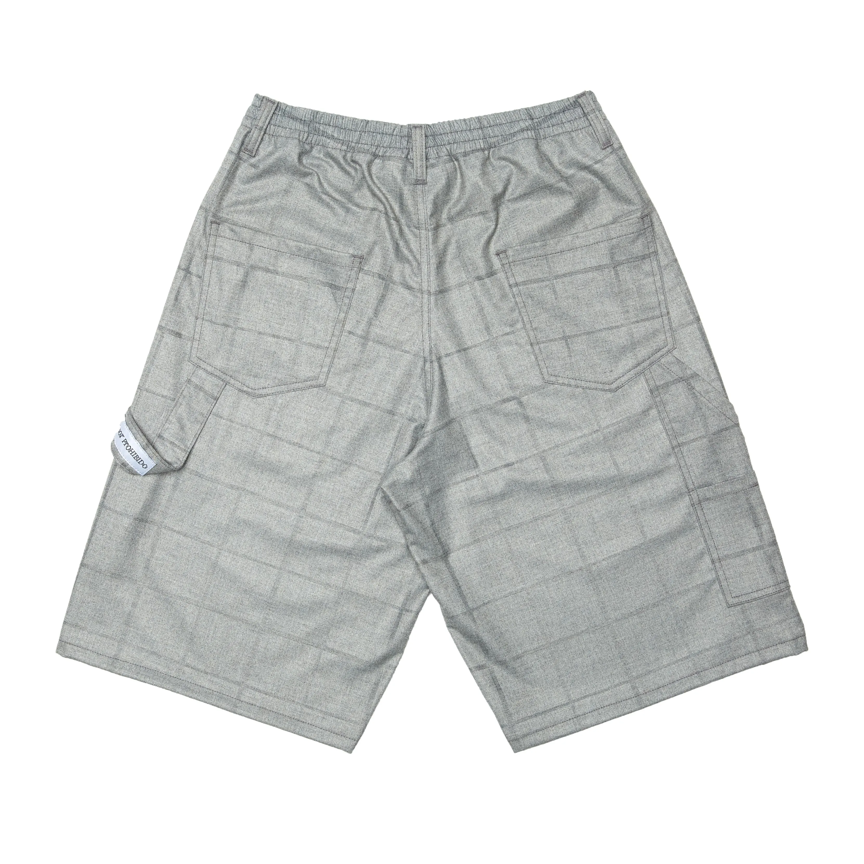 Big Stepper Brushed Wool Shorts