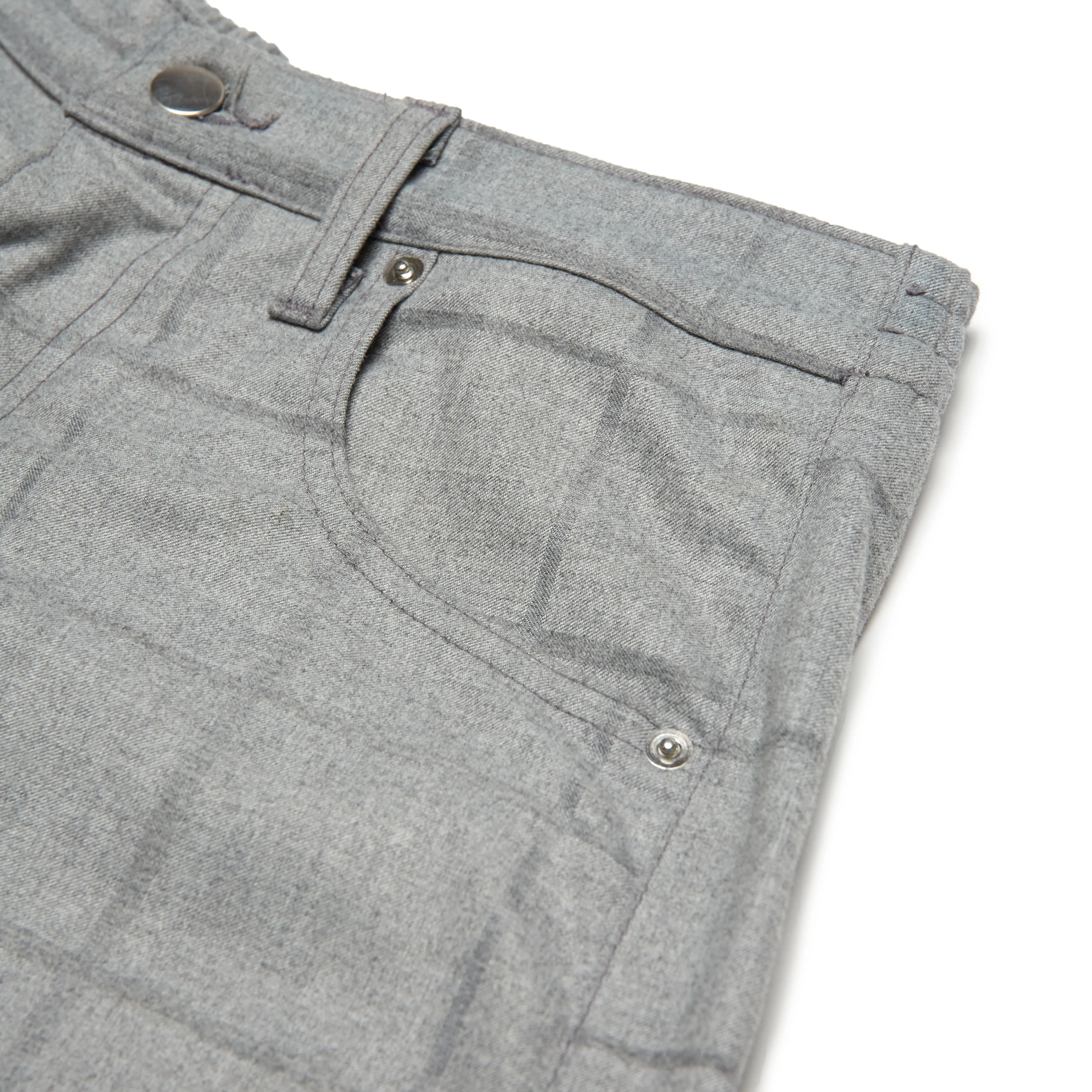 Big Stepper Brushed Wool Shorts