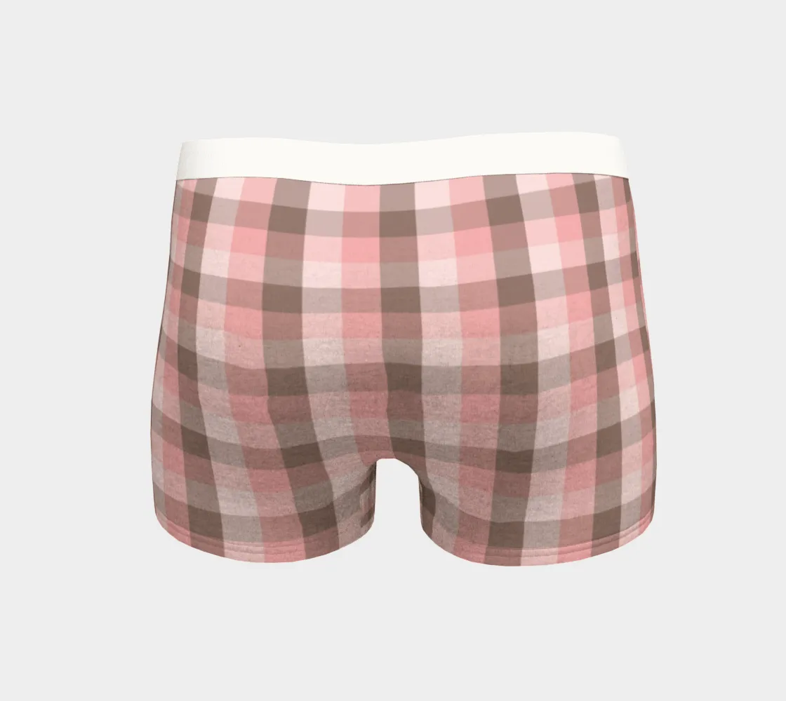 BirdGirls Plaid Boy Shorts