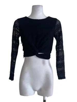 Black Laced Top