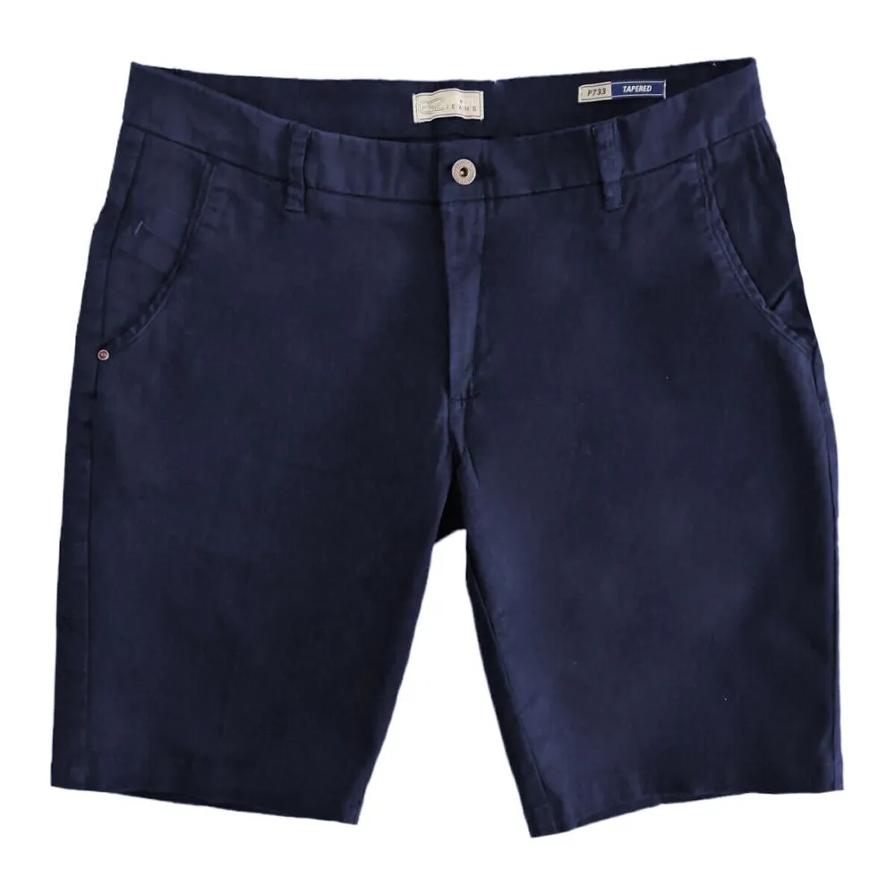 Blue Cotton Short