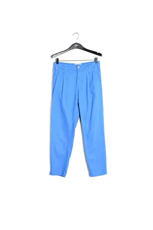 Blue denim boyfriend jeans