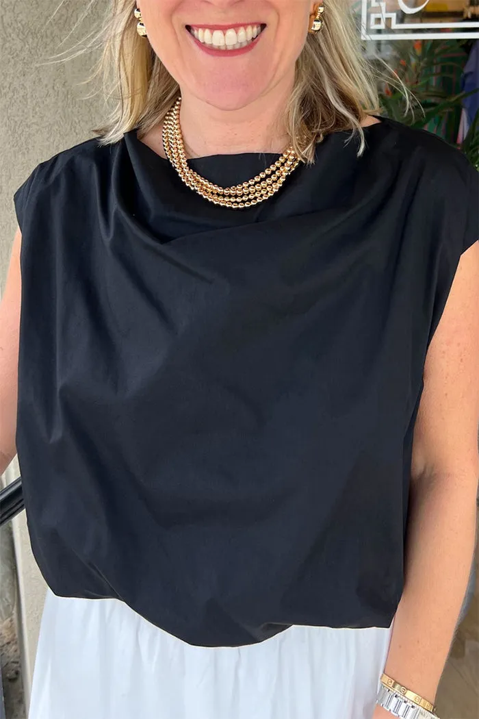 Bubble Hem Top