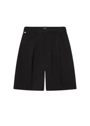 Cara Pleated Short in Black