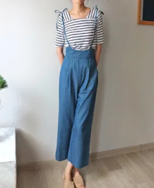 chambray jumpsuit