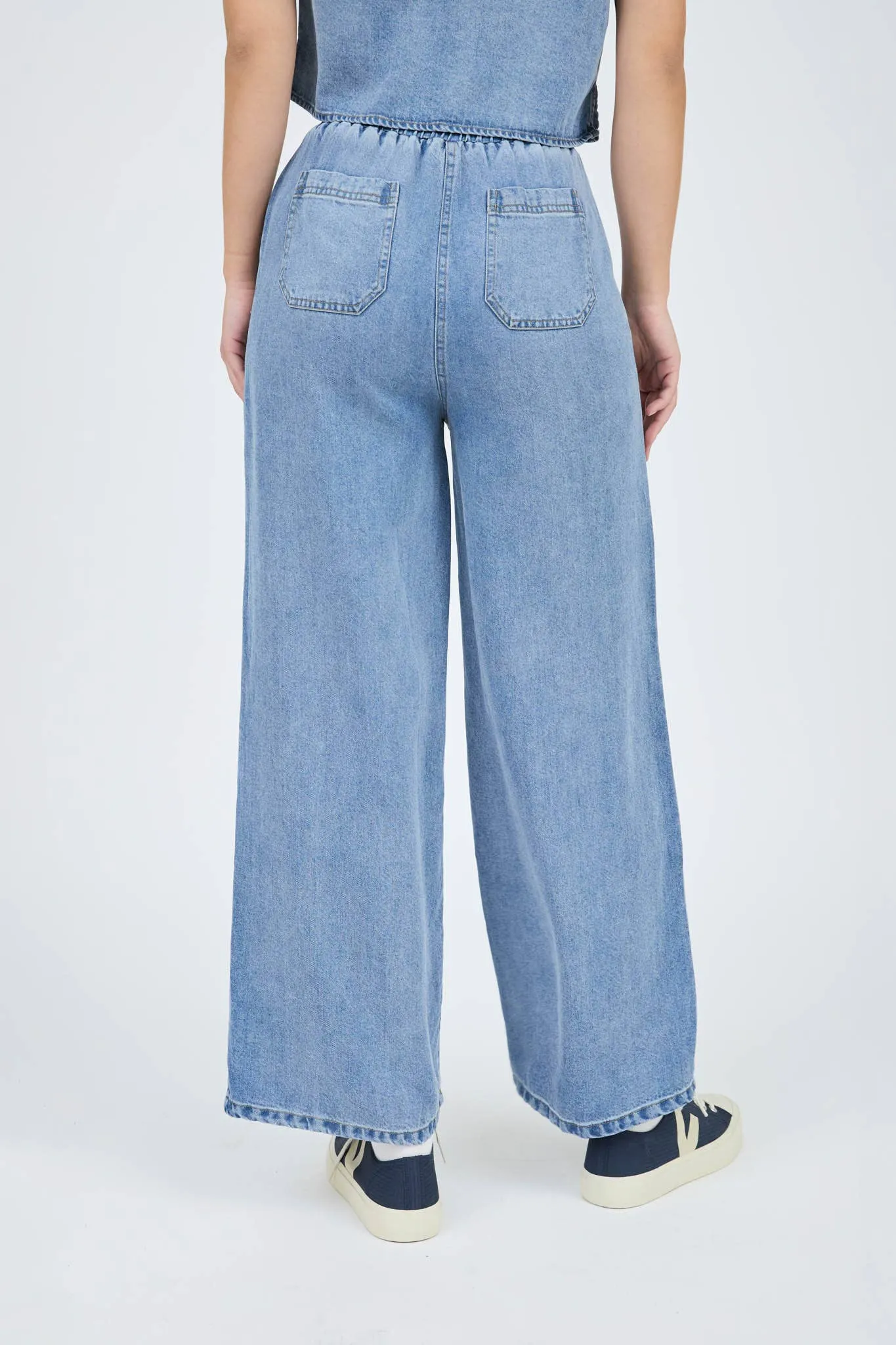 CHAMBRAY PANTS