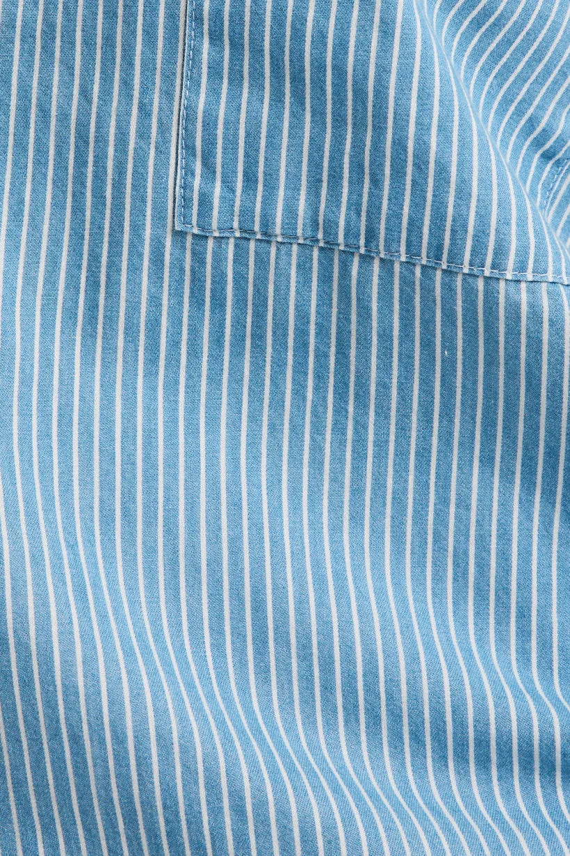 Chambray Stripe Pants