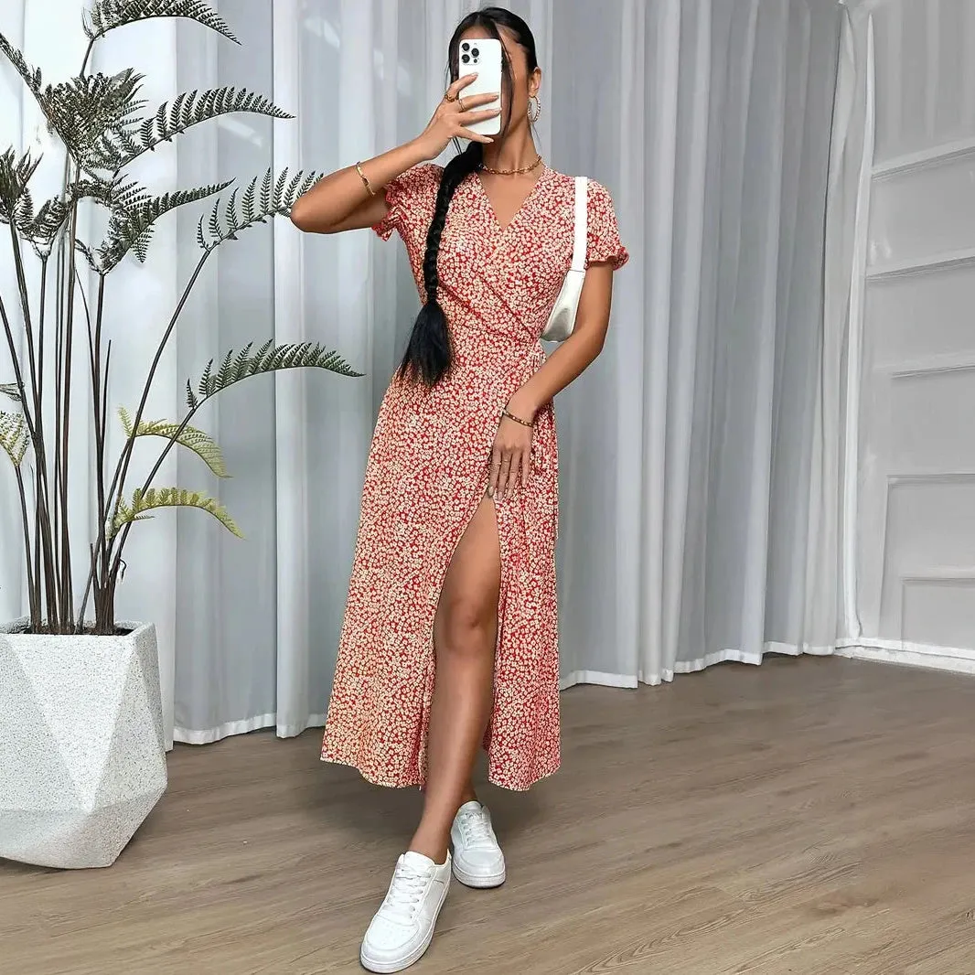 Chic Wrap Dress for Effortless Style