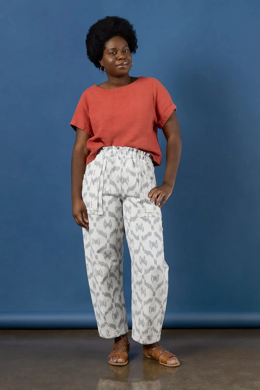 Closet Core Patterns Sepia Trousers