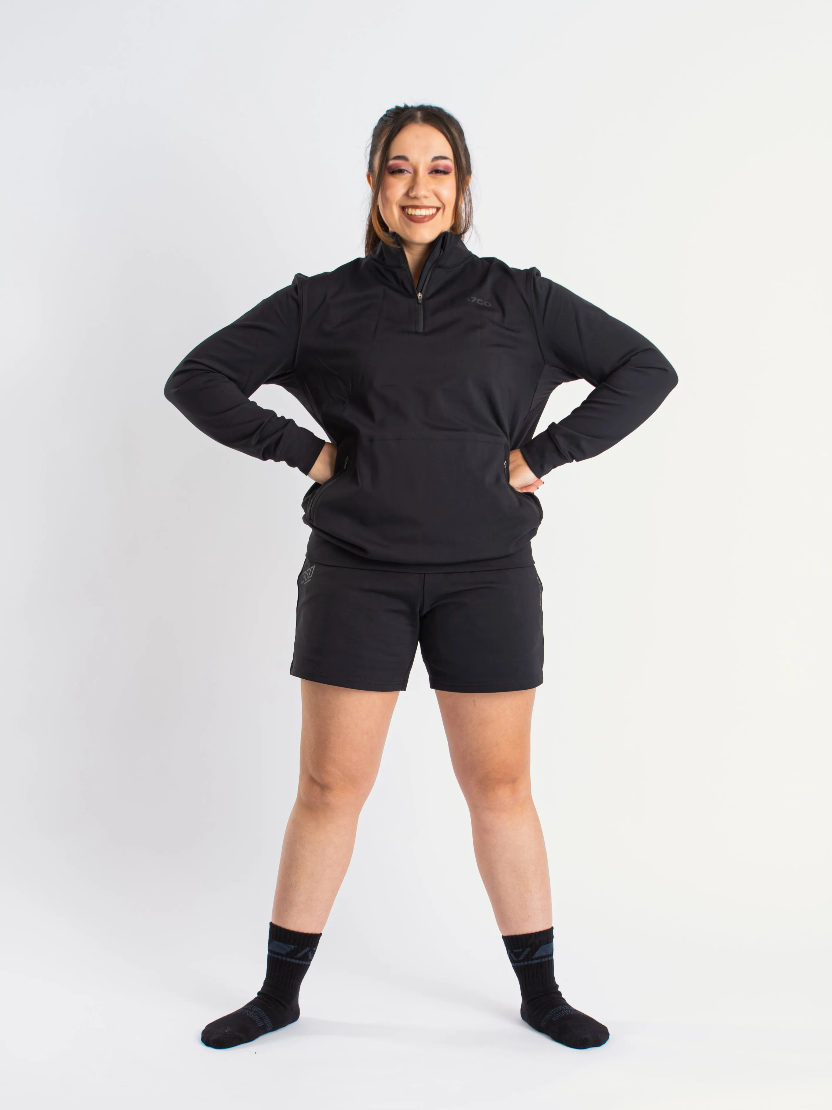 Cobra Quarter Zip Jacket - Stealth