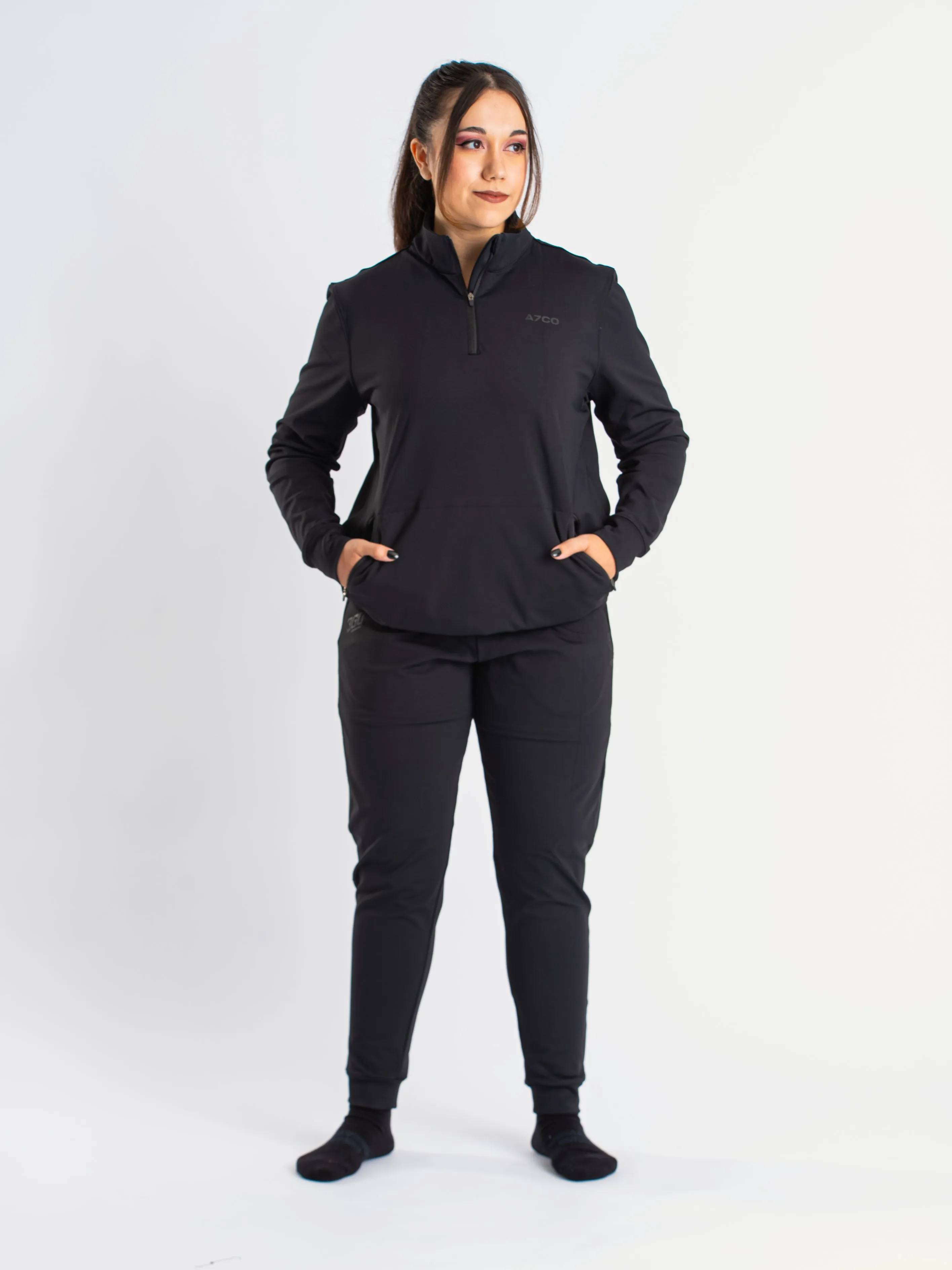 Cobra Quarter Zip Jacket - Stealth