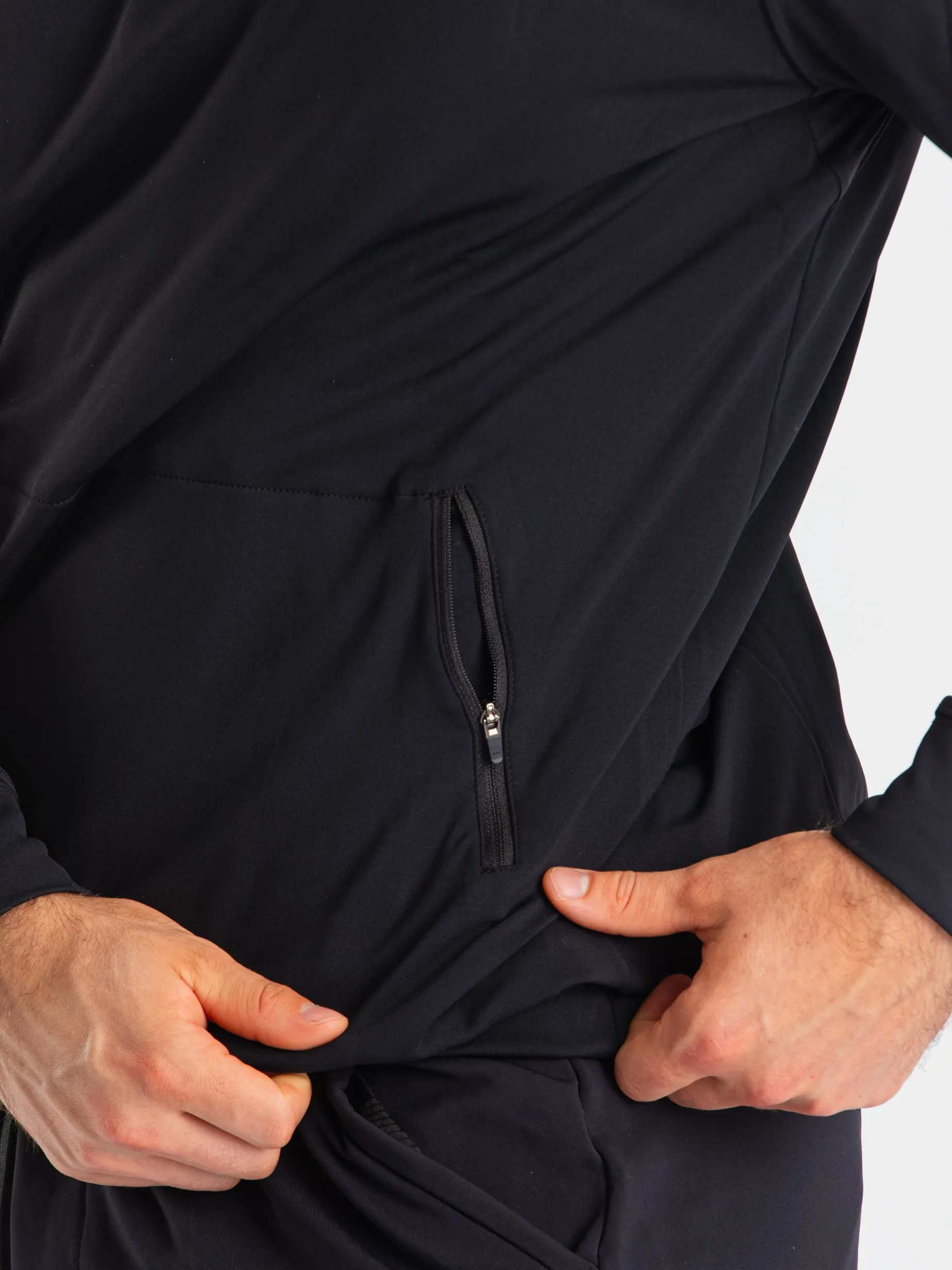 Cobra Quarter Zip Jacket - Stealth