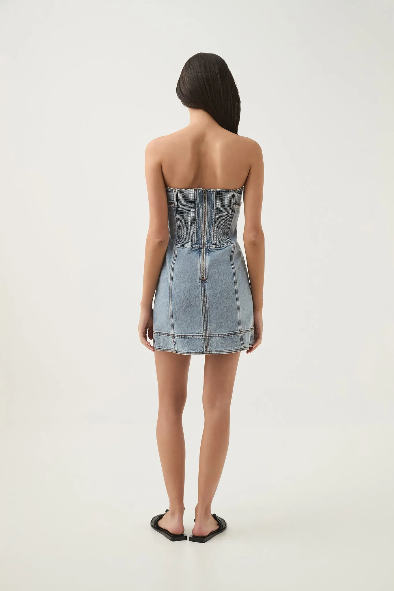 Corie Denim Mini Dress