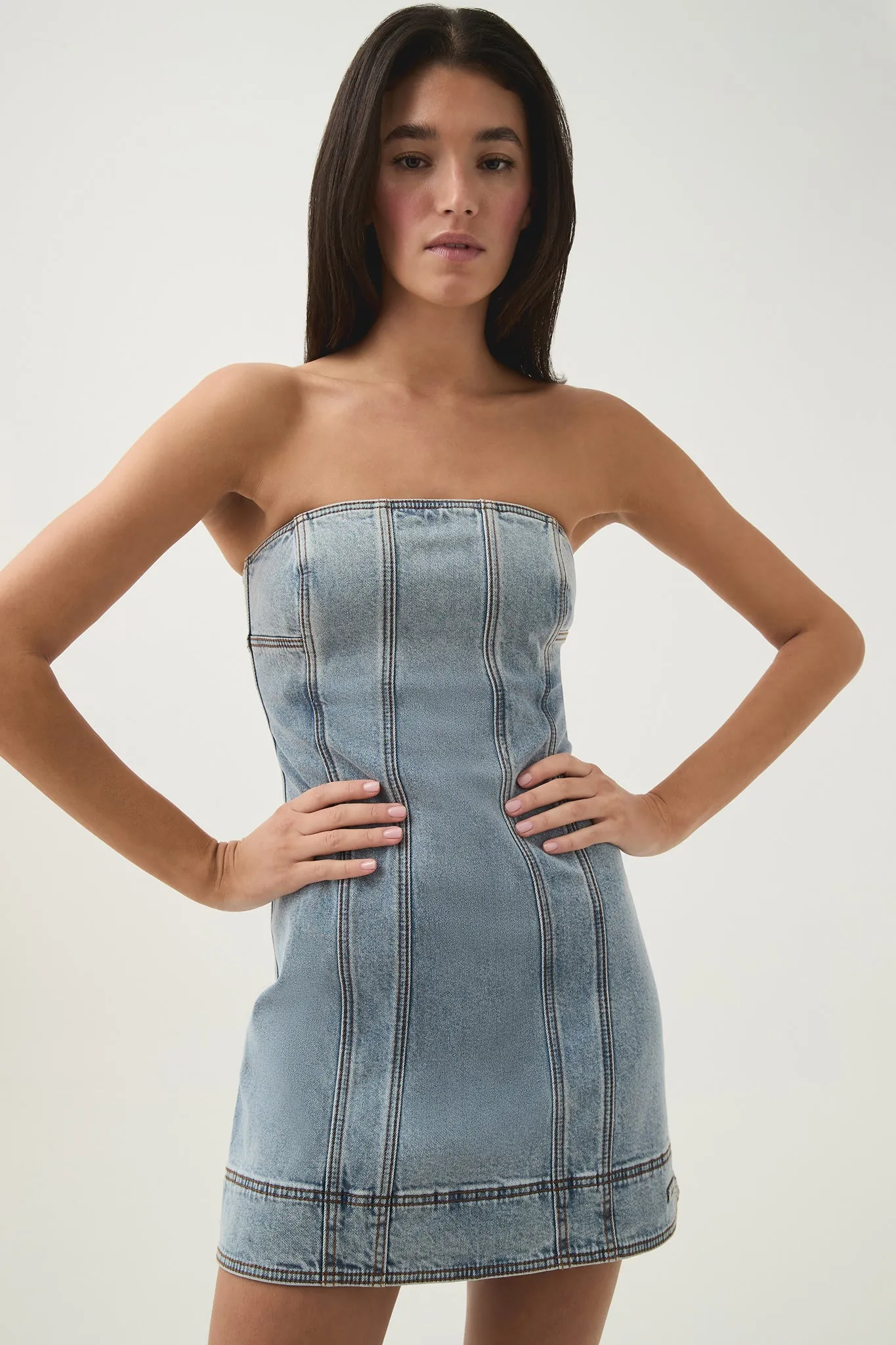 Corie Denim Mini Dress