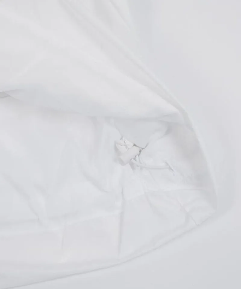 CREVE NINE: String Balloon Skirt - White