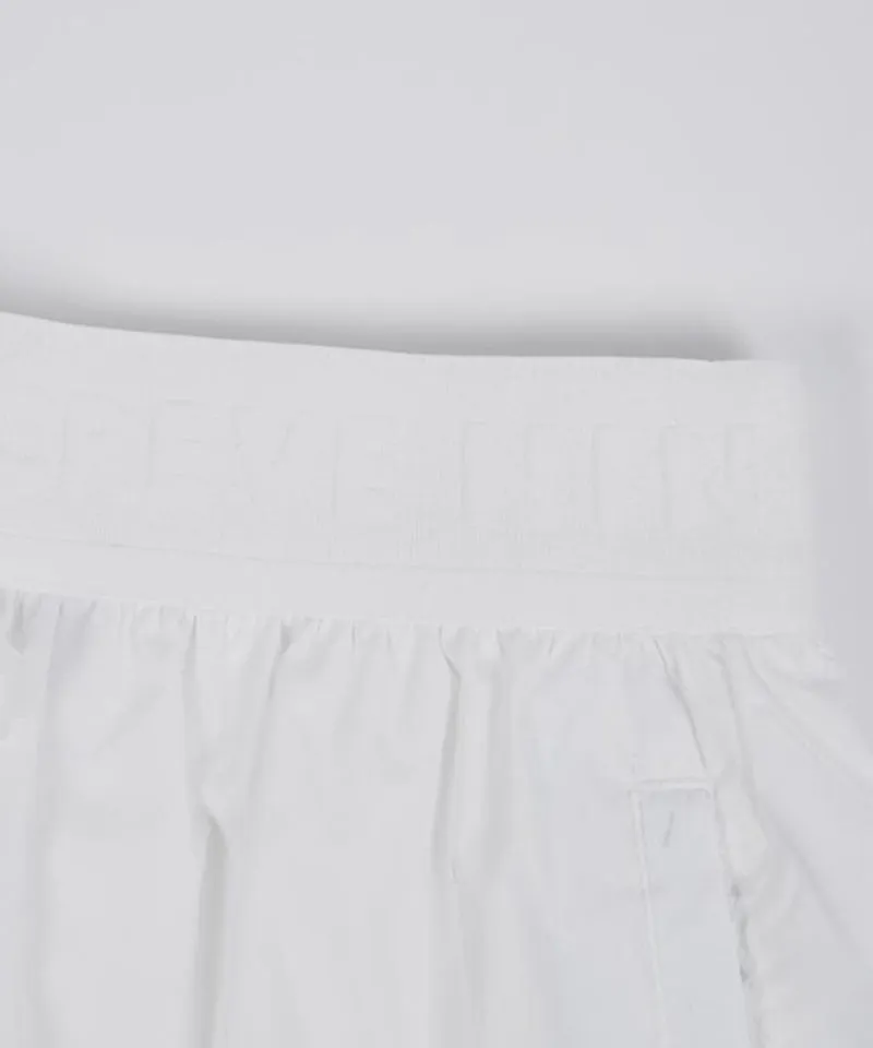 CREVE NINE: String Balloon Skirt - White