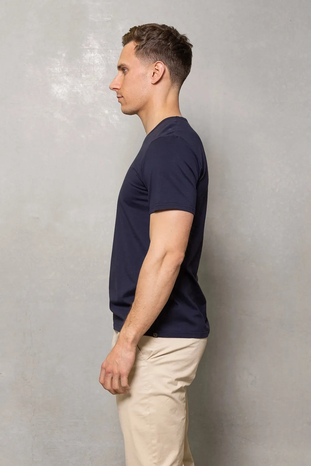 CUTLER & CO OAKLEY SOFT COTTON STRETCH CREW NECK TSHIRT CO70131