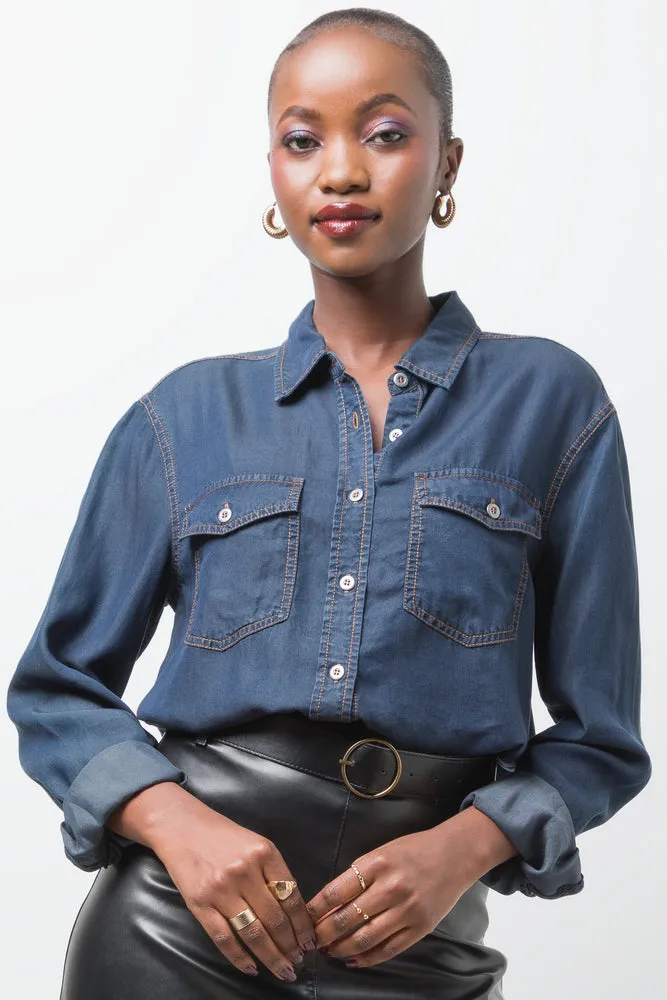 Denim Shirt Blue