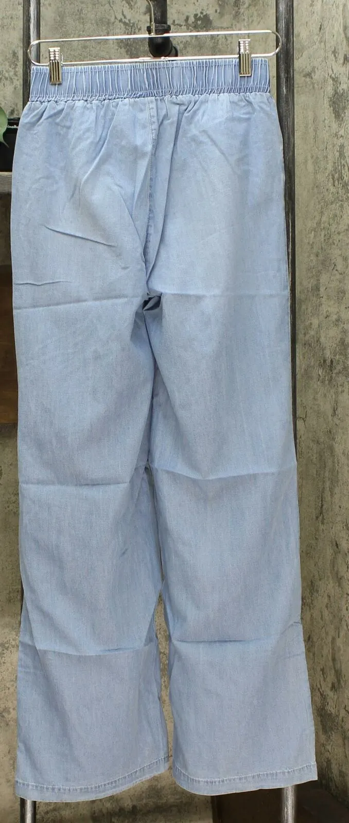 DG2 by Diane Gilman Women's Tall SoftCell Chambray Wide Leg Pants
