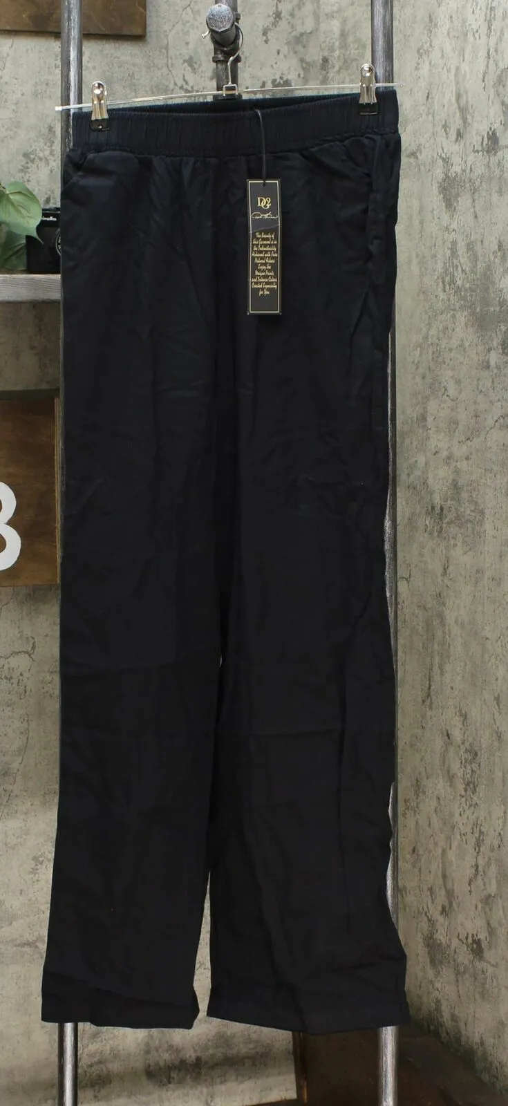 DG2 by Diane Gilman Women's Tall SoftCell Chambray Wide Leg Pants