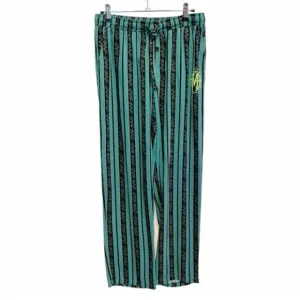 Disney Haunted Mansion Pajama Pants Size XS Green Black Striped Sleep Lounge