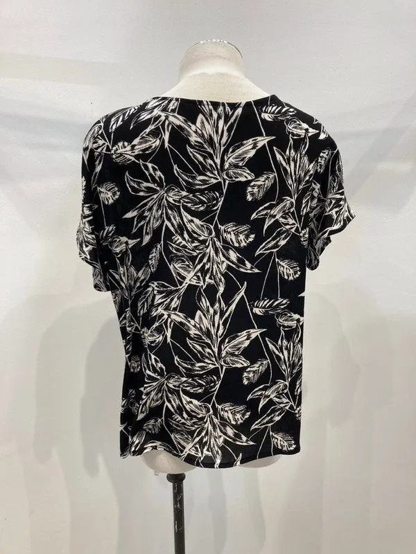 Dolman Leaf Print Blouse - Miley   Molly