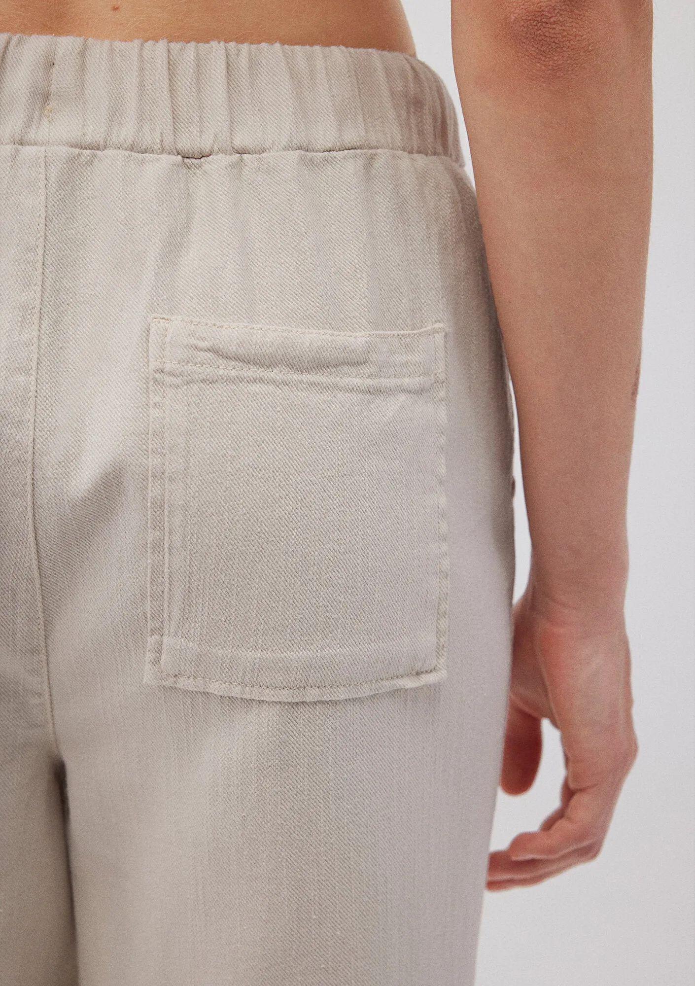 Drawstring Grey Pants