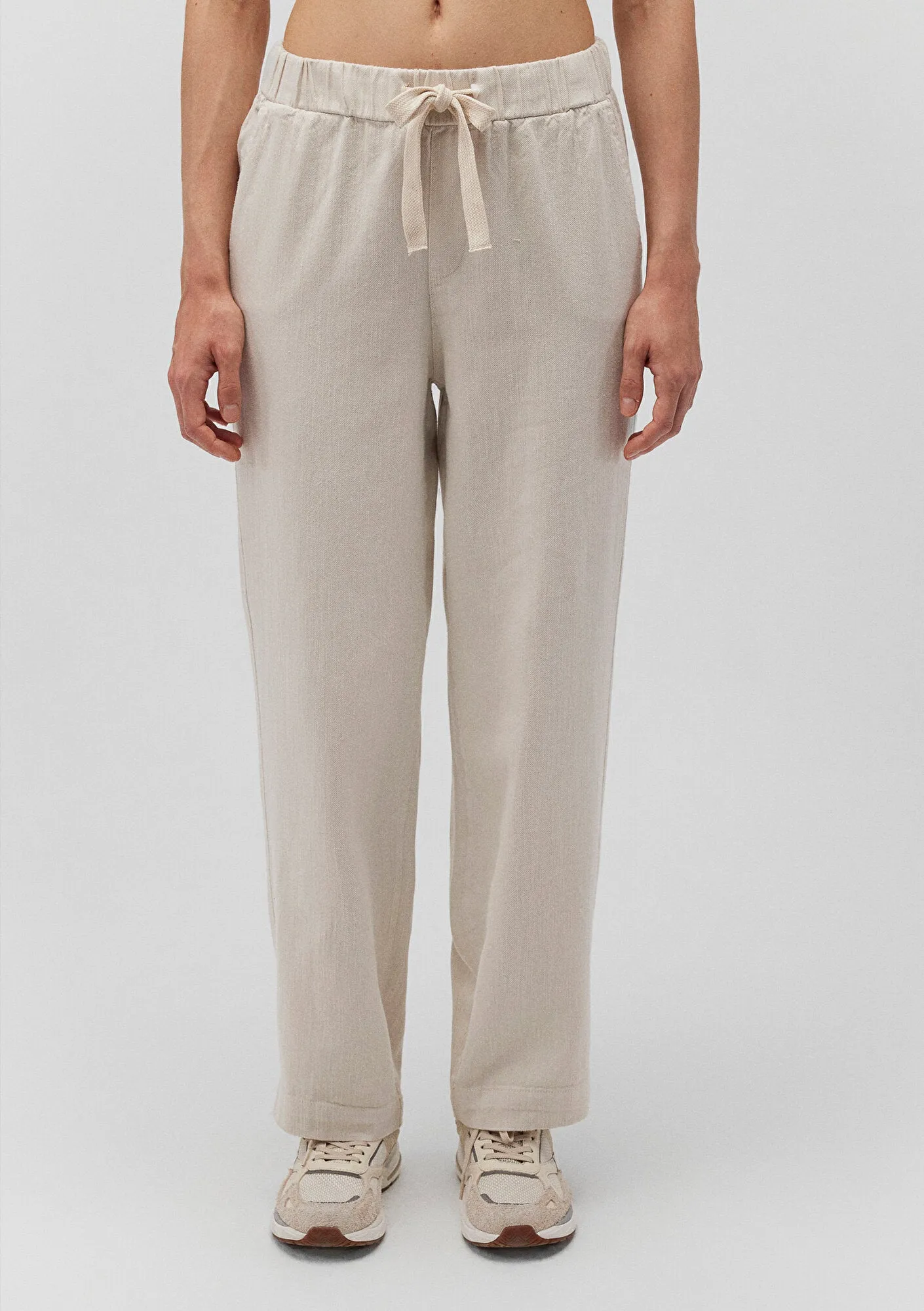 Drawstring Grey Pants