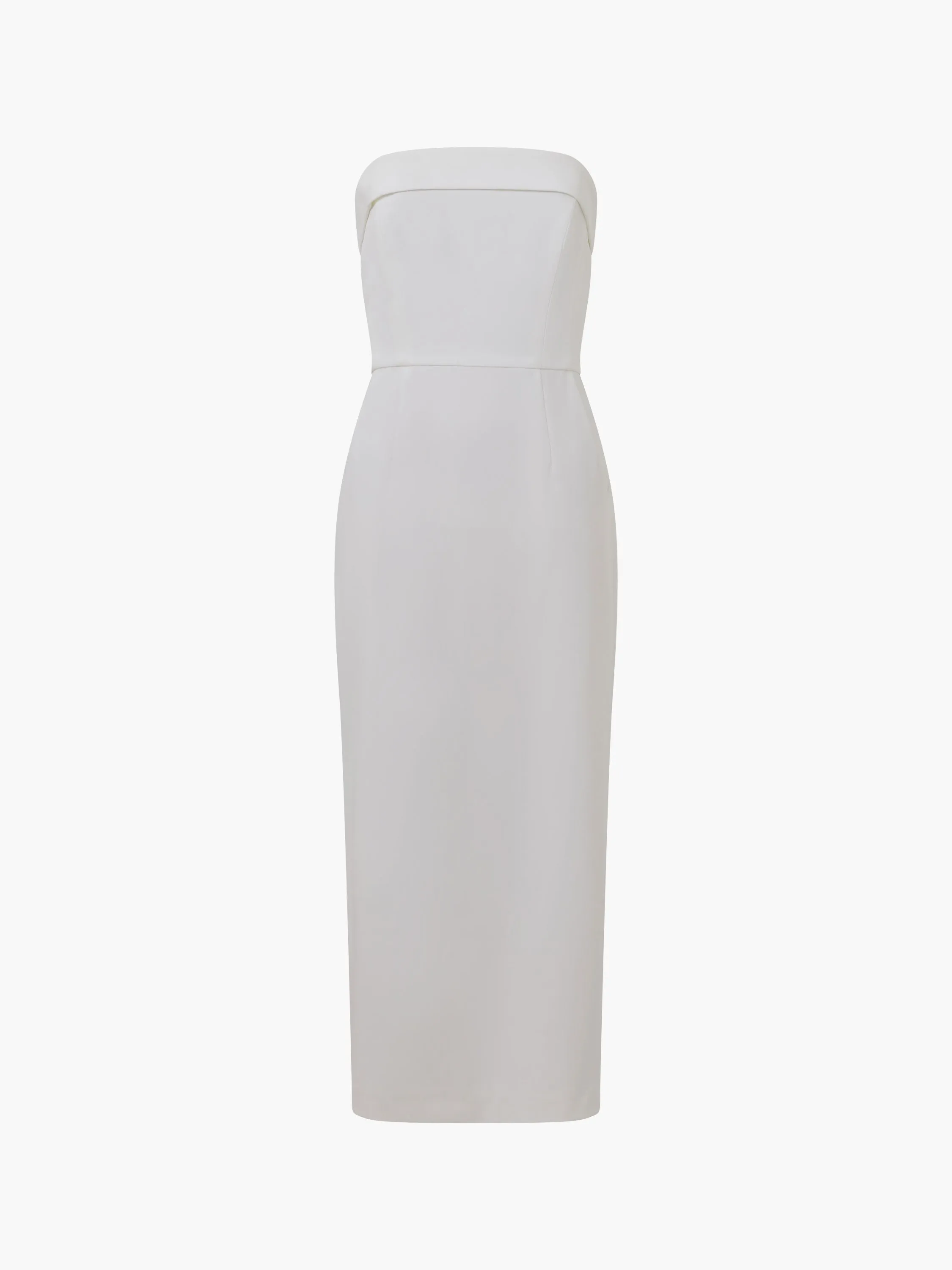 Echo Crepe Bandeau Midi Dress