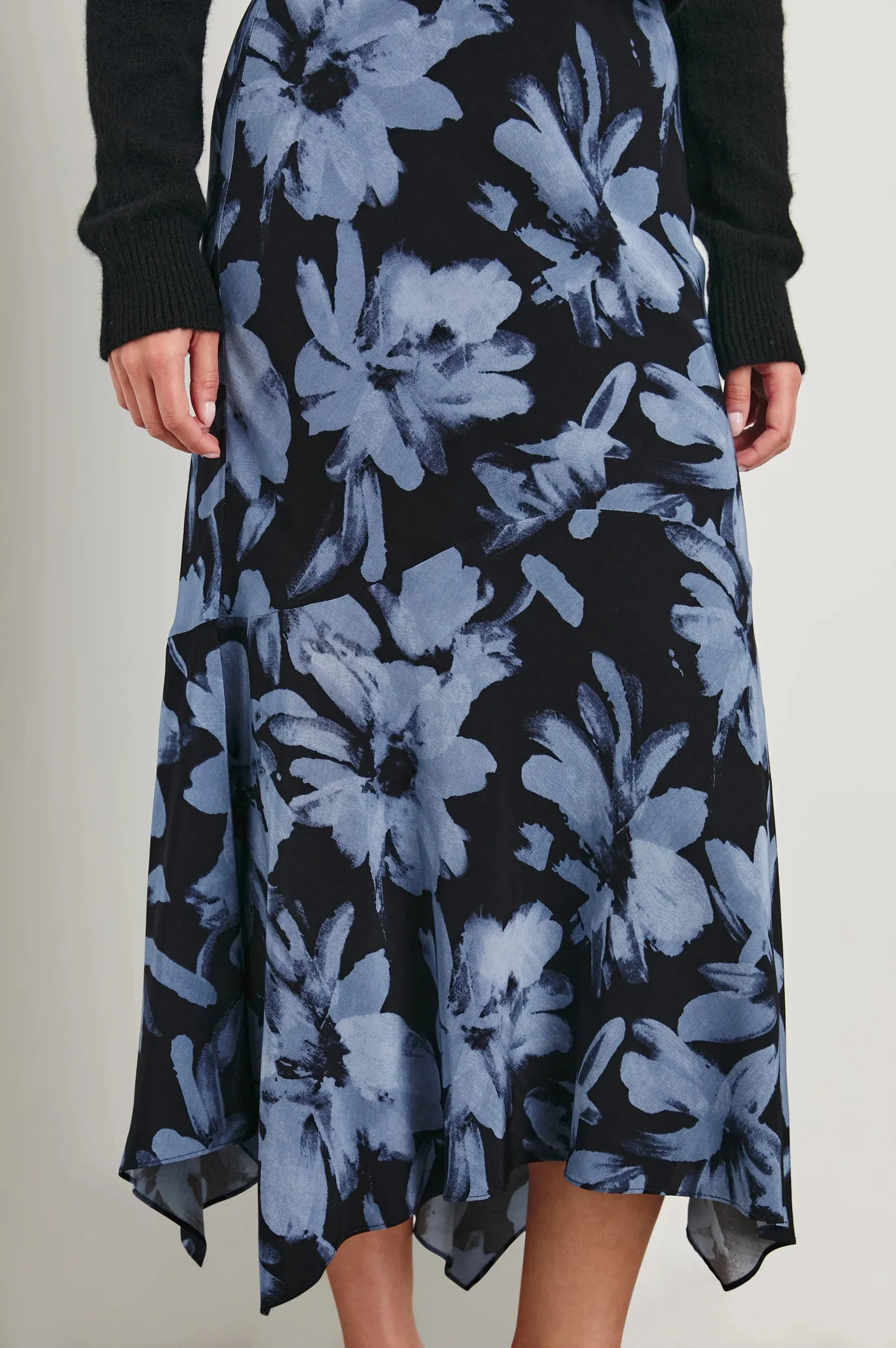 Edwina Skirt - Midnight Lily