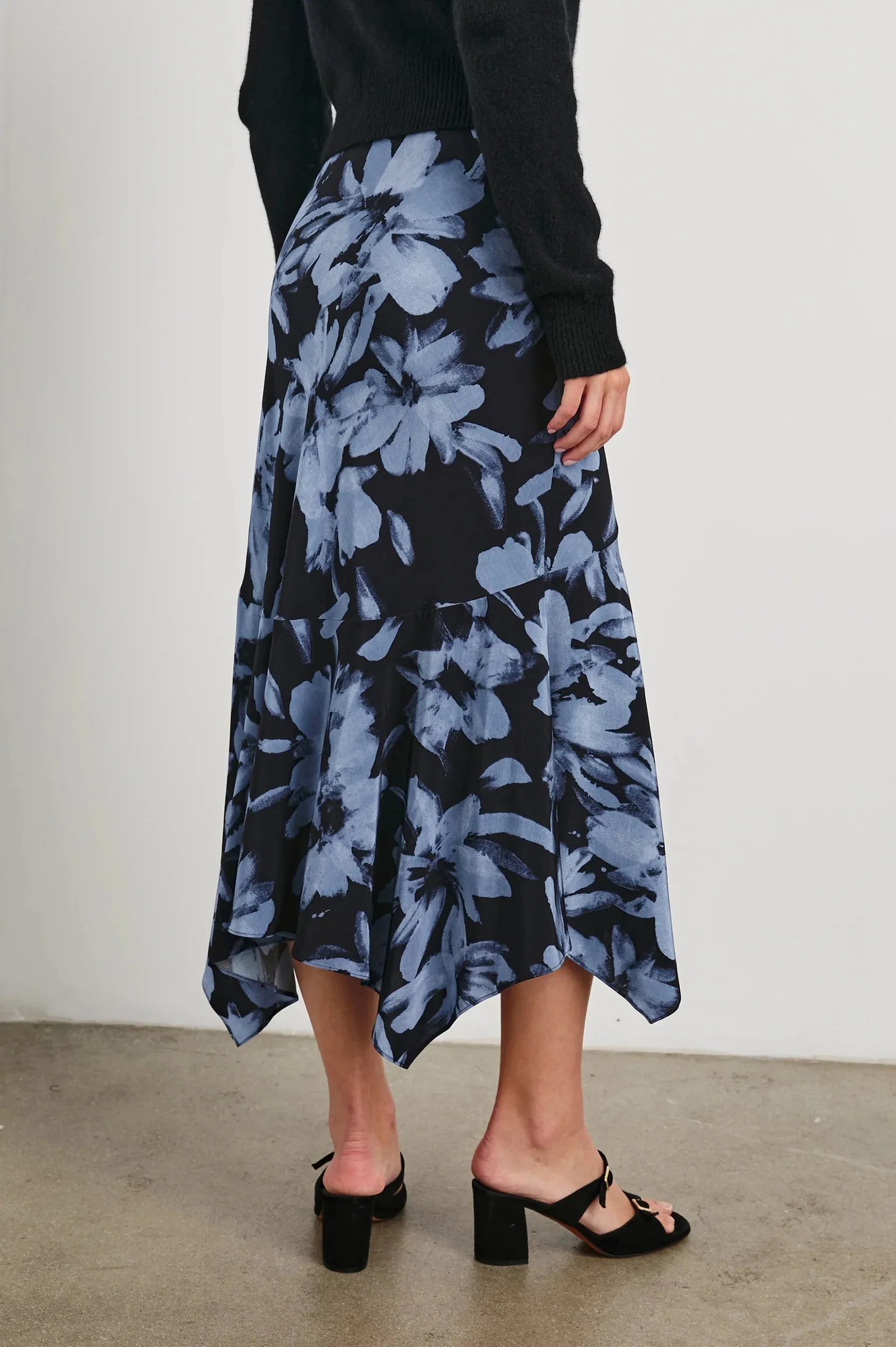 Edwina Skirt - Midnight Lily