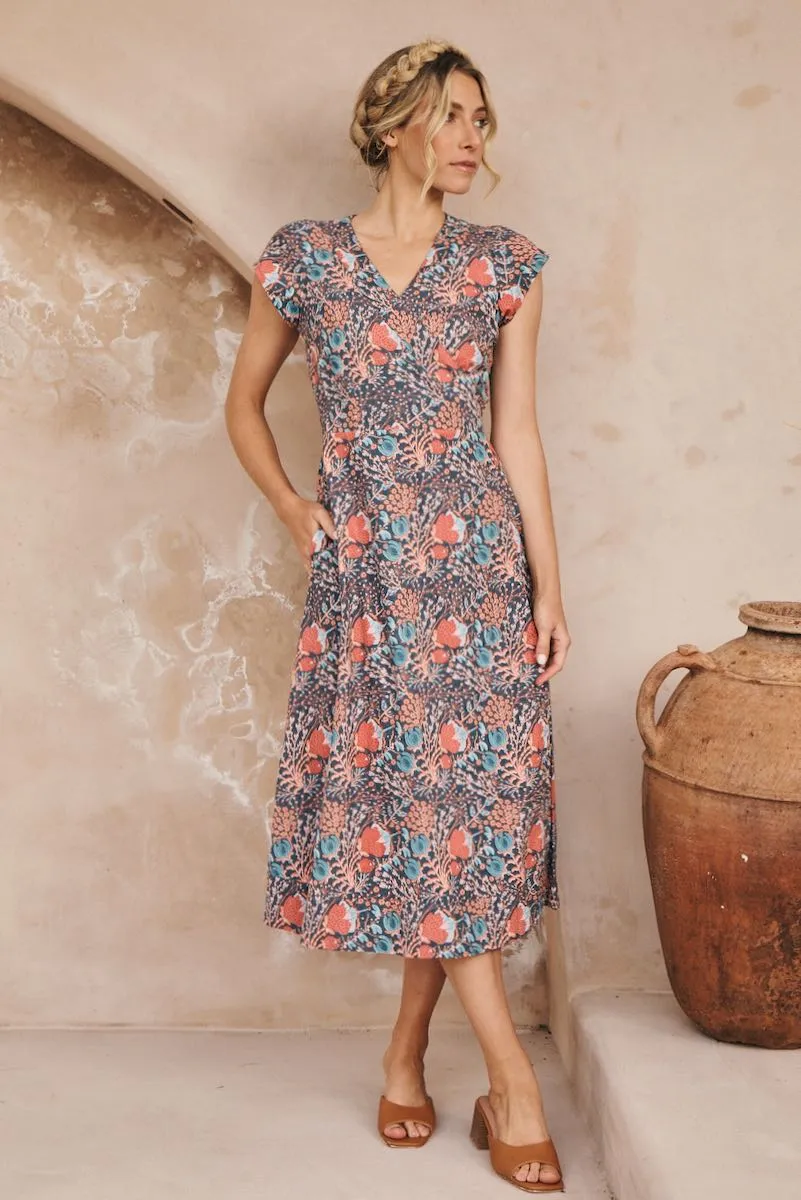 Ellie Wrap Dress - Angelica