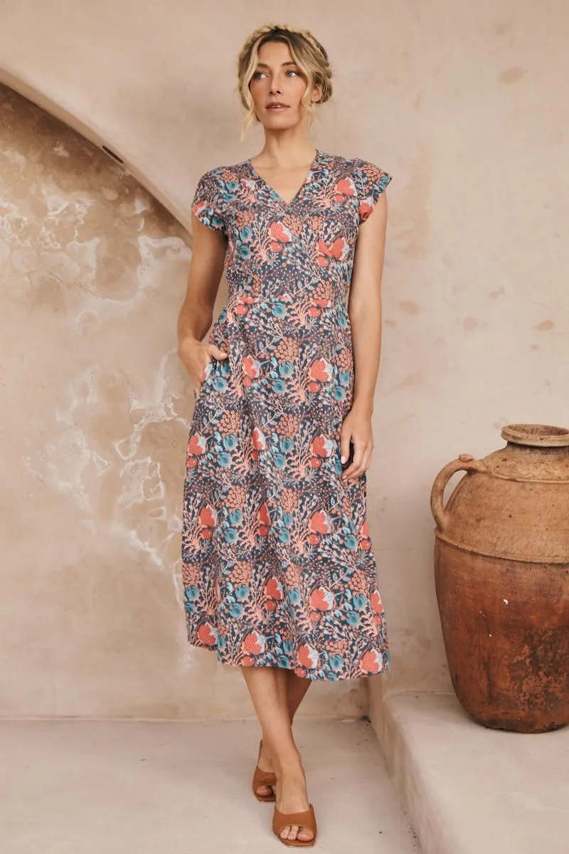 Ellie Wrap Dress - Angelica