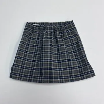 EW Pull On Skort Plaid 42